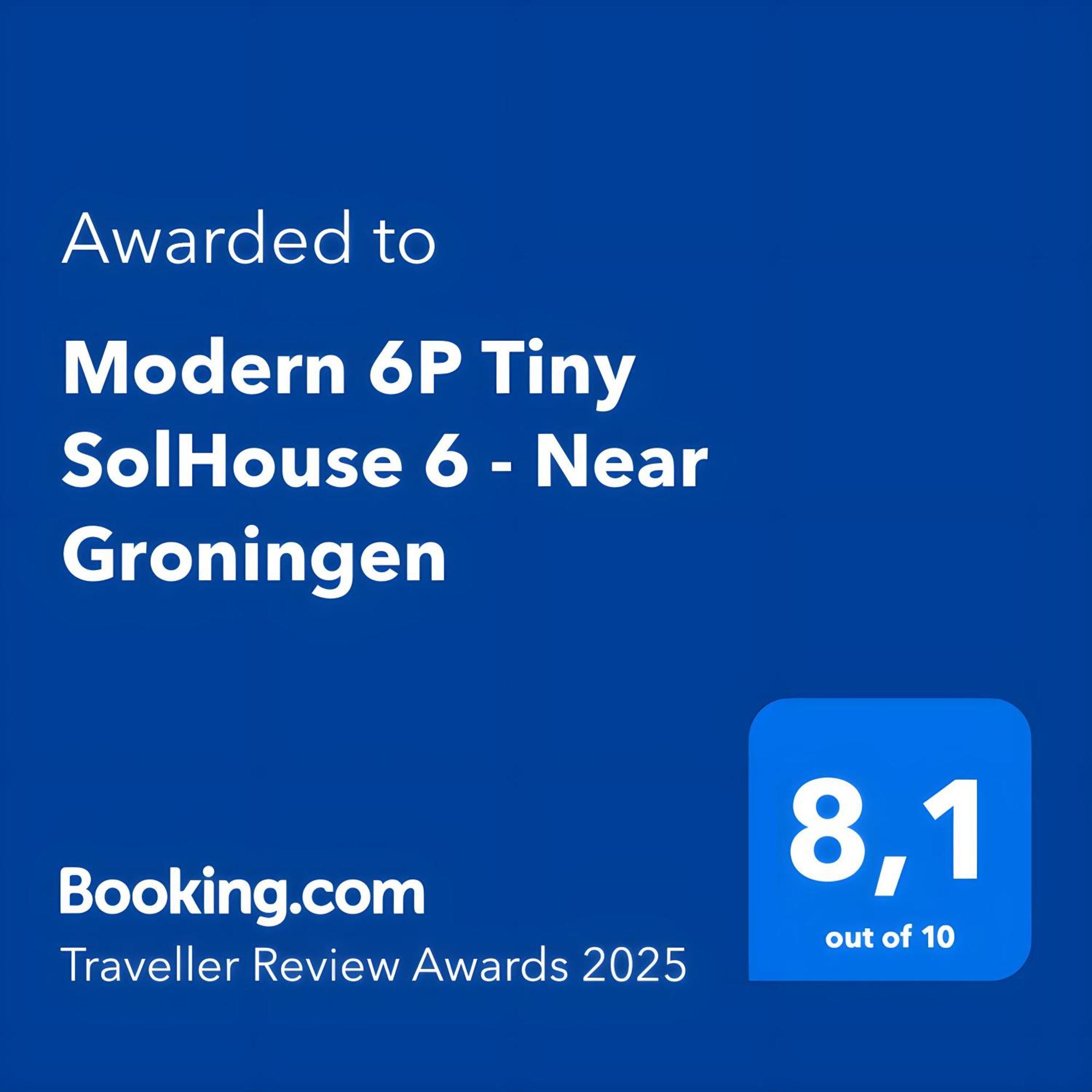 فيلا Modern 6P Tiny Solhouse 6 - Near Groningen Kropswolde المظهر الخارجي الصورة